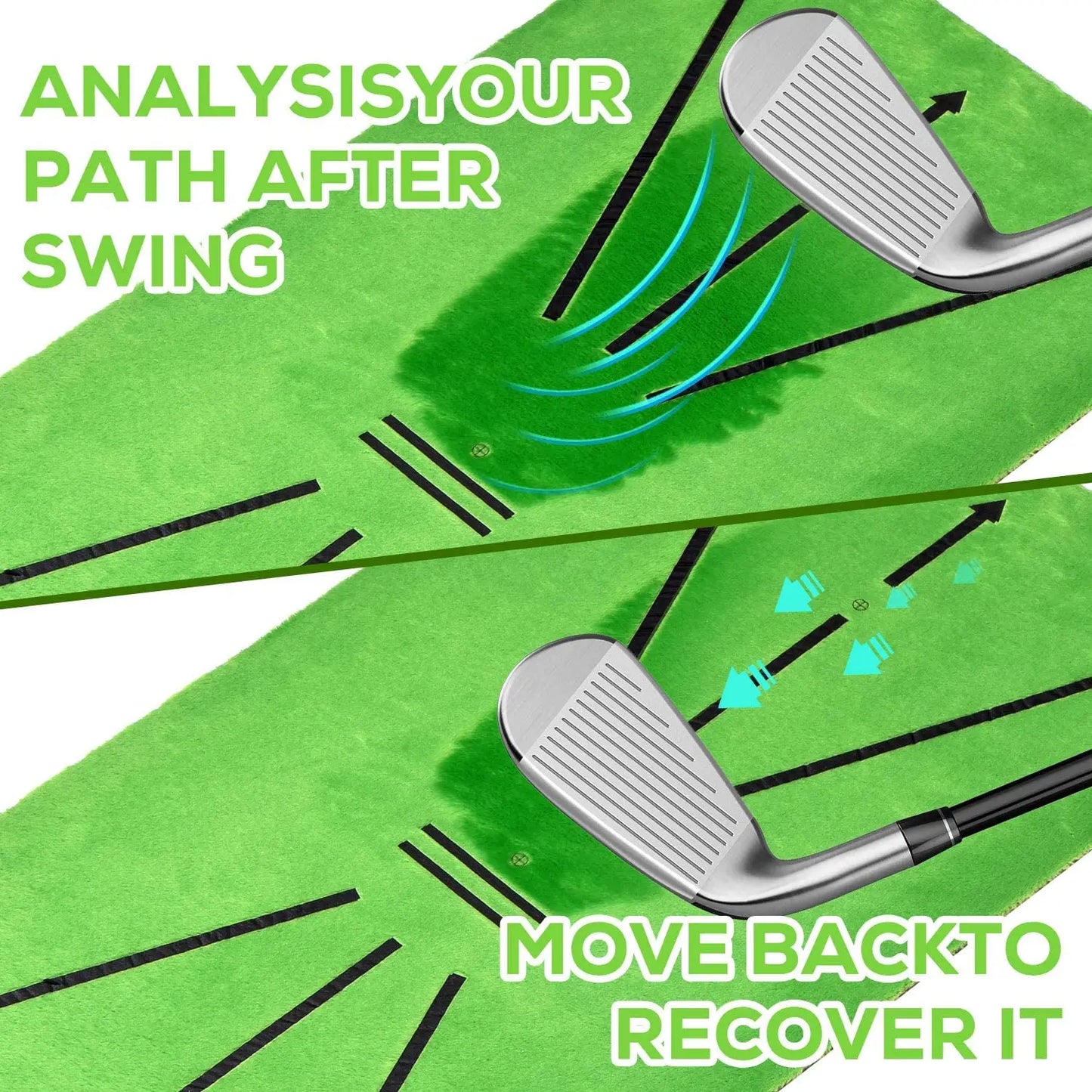 SwingLab™ Golf Training Mat